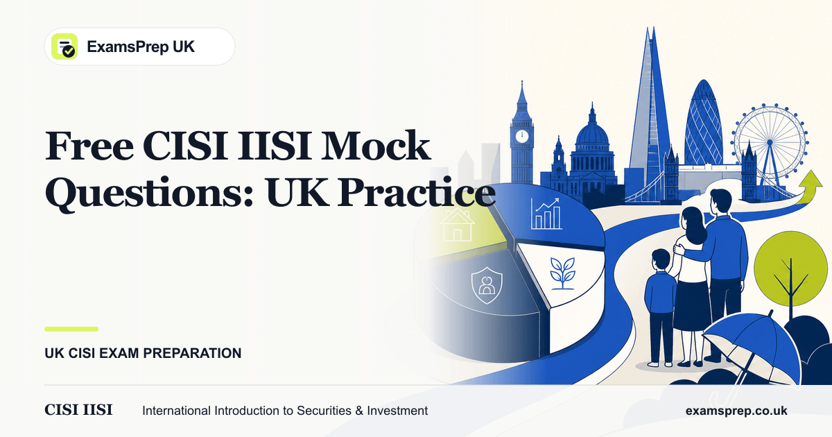 Free CISI IISI Mock Questions: UK Practice