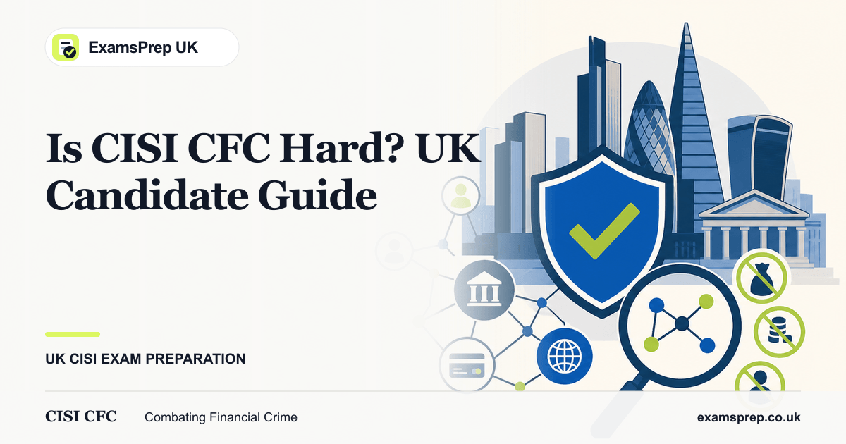 Is the CISI CFC Exam Difficult? Pass Rate & What to Expect in 2026